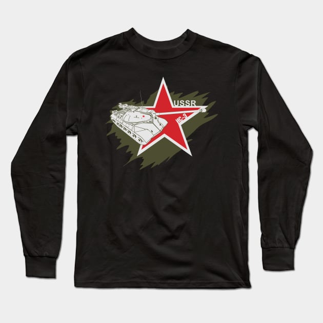 IS-3 Soviet heavy tank Long Sleeve T-Shirt by FAawRay